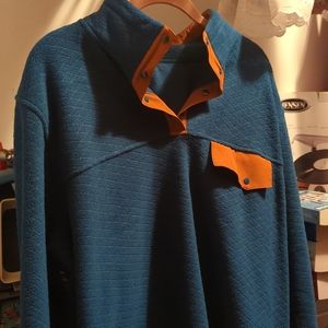 Zyia Quilted Pocket Pullover